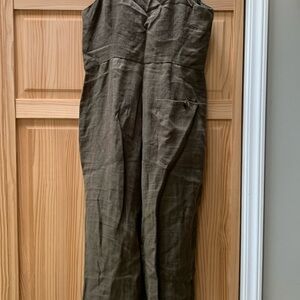 Whistles Brown Cargo Pants Utility Style